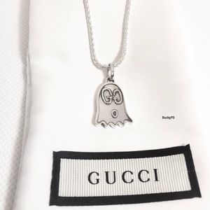 New Authentic Gucci Ghost Charm + Free 24" Chain